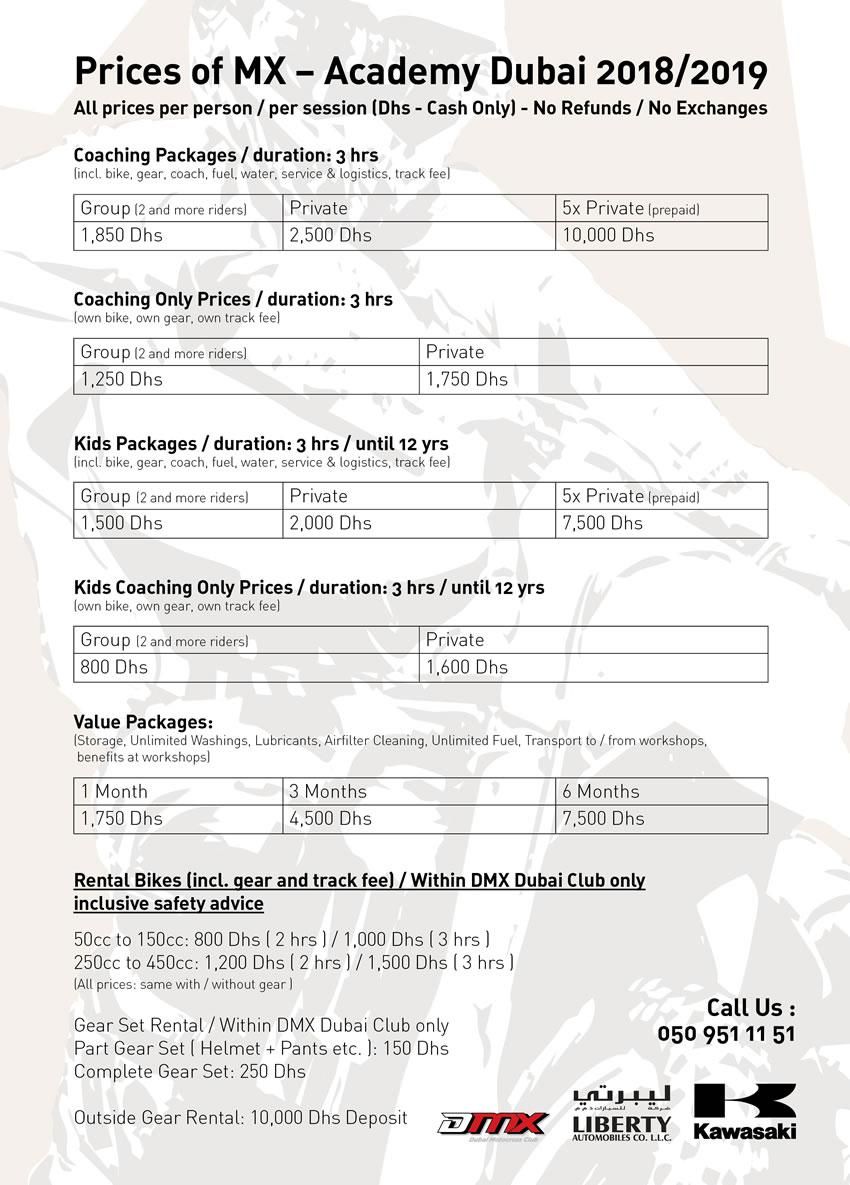 Motorbike deals price list